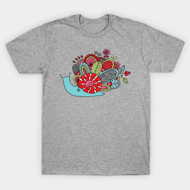 Snail T-Shirt by Tazi